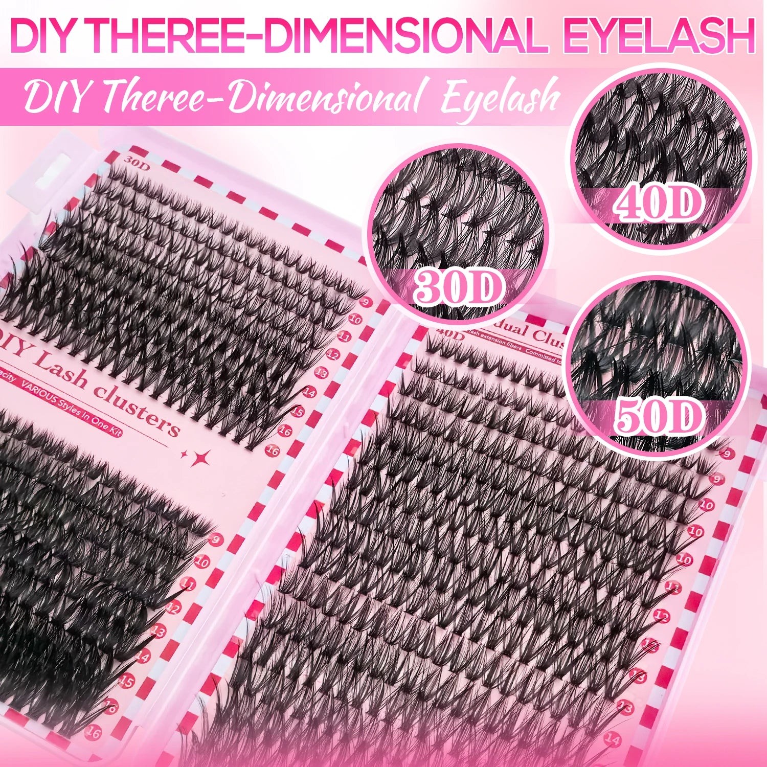 cluster lashes